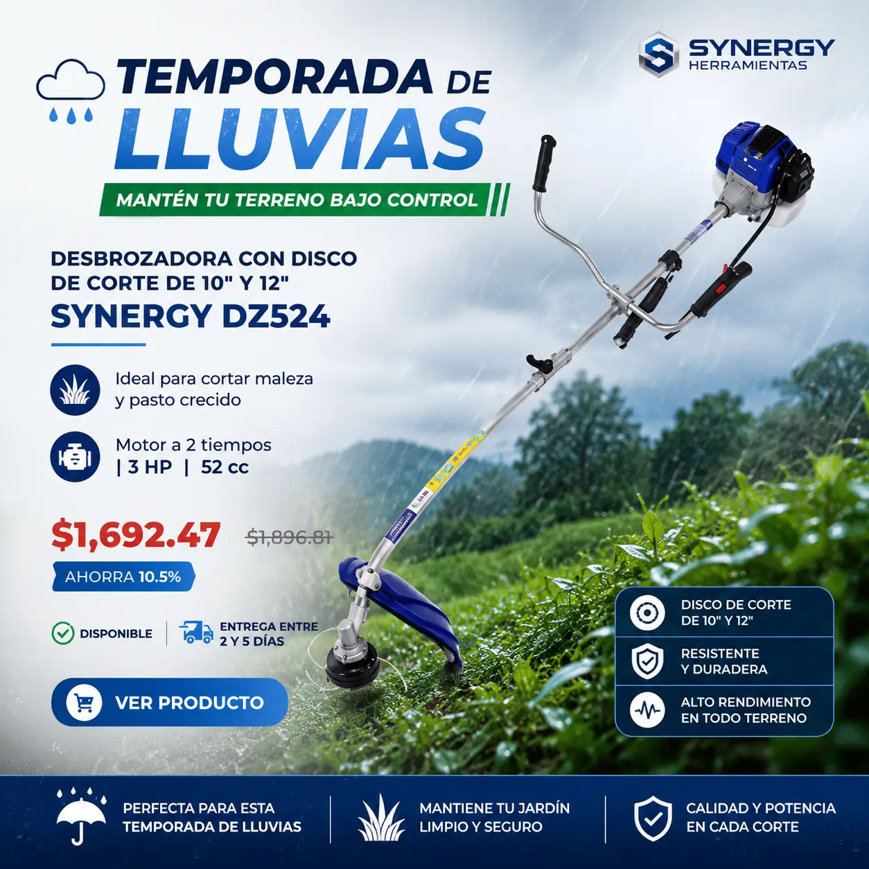Desbrozadora Synergy