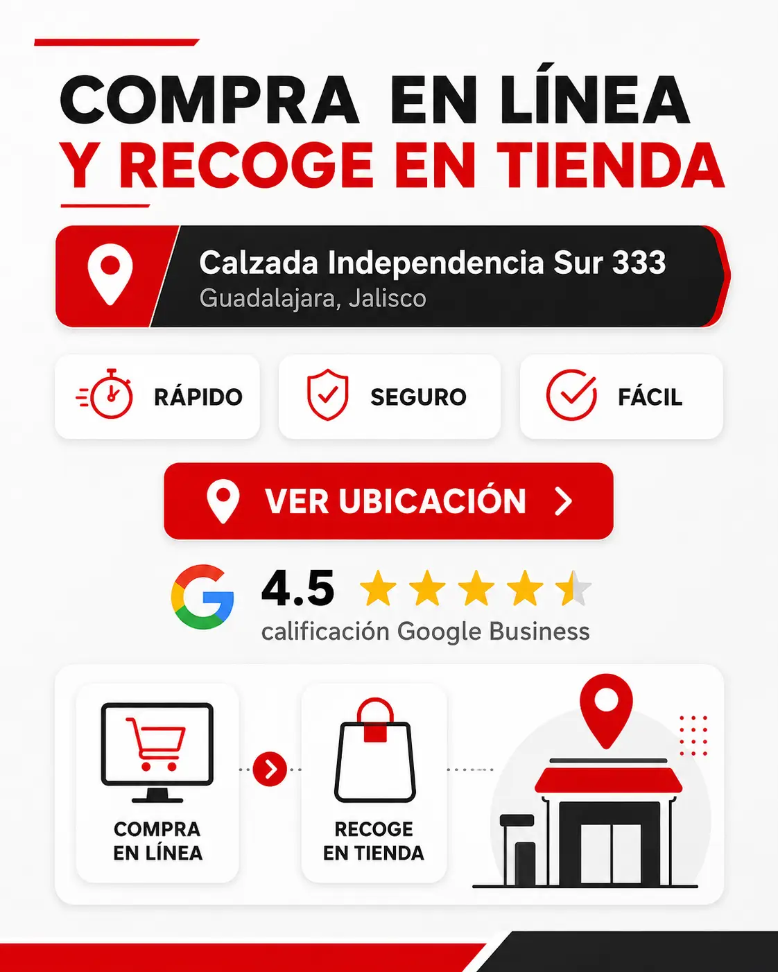 Recoger en tienda